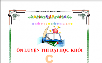 Bí quyết ôn thi đại học khối c